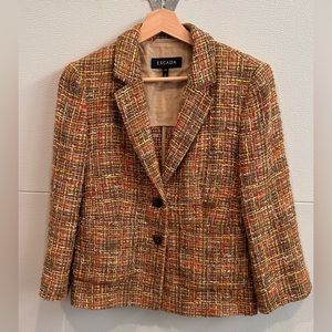 Escada Women's Multicolor Tweed Jacket